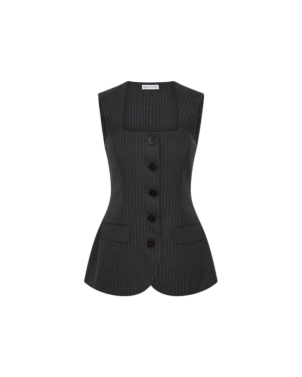 Rebecca Vallance Black Harri Top