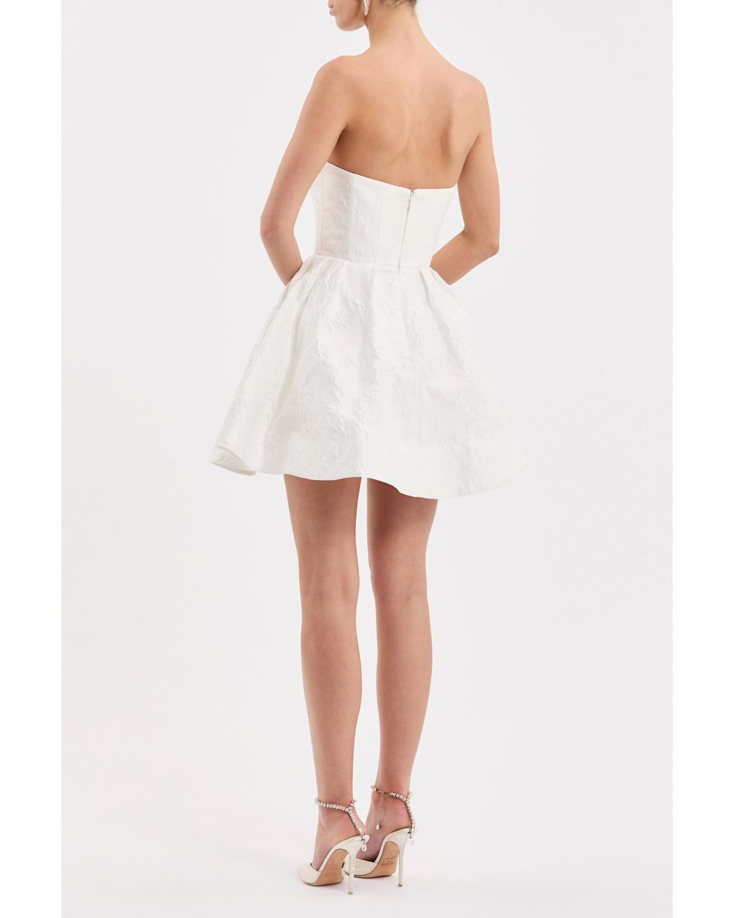 Rebecca Vallance White Revolution Mini Dress