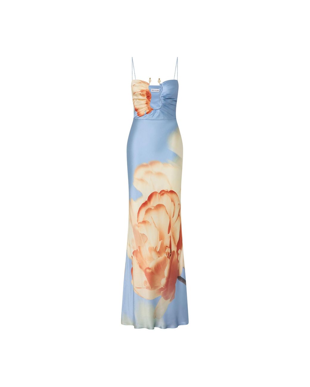 Rebecca Vallance White Perez Maxi Dress