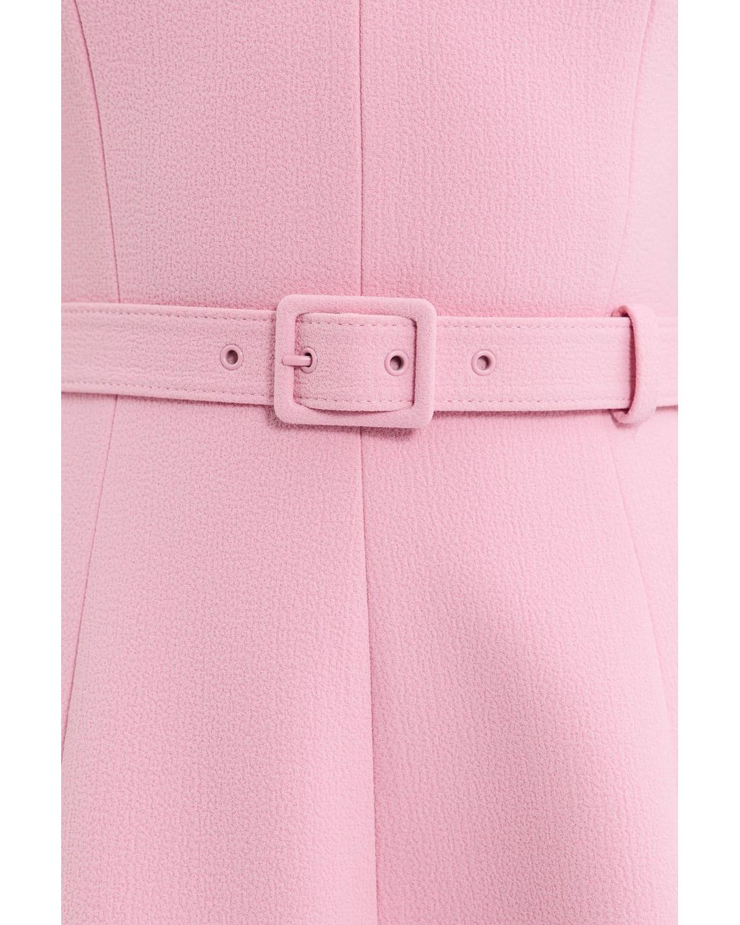 Rebecca Vallance Pink Xena Short Sleeve Midi Dress