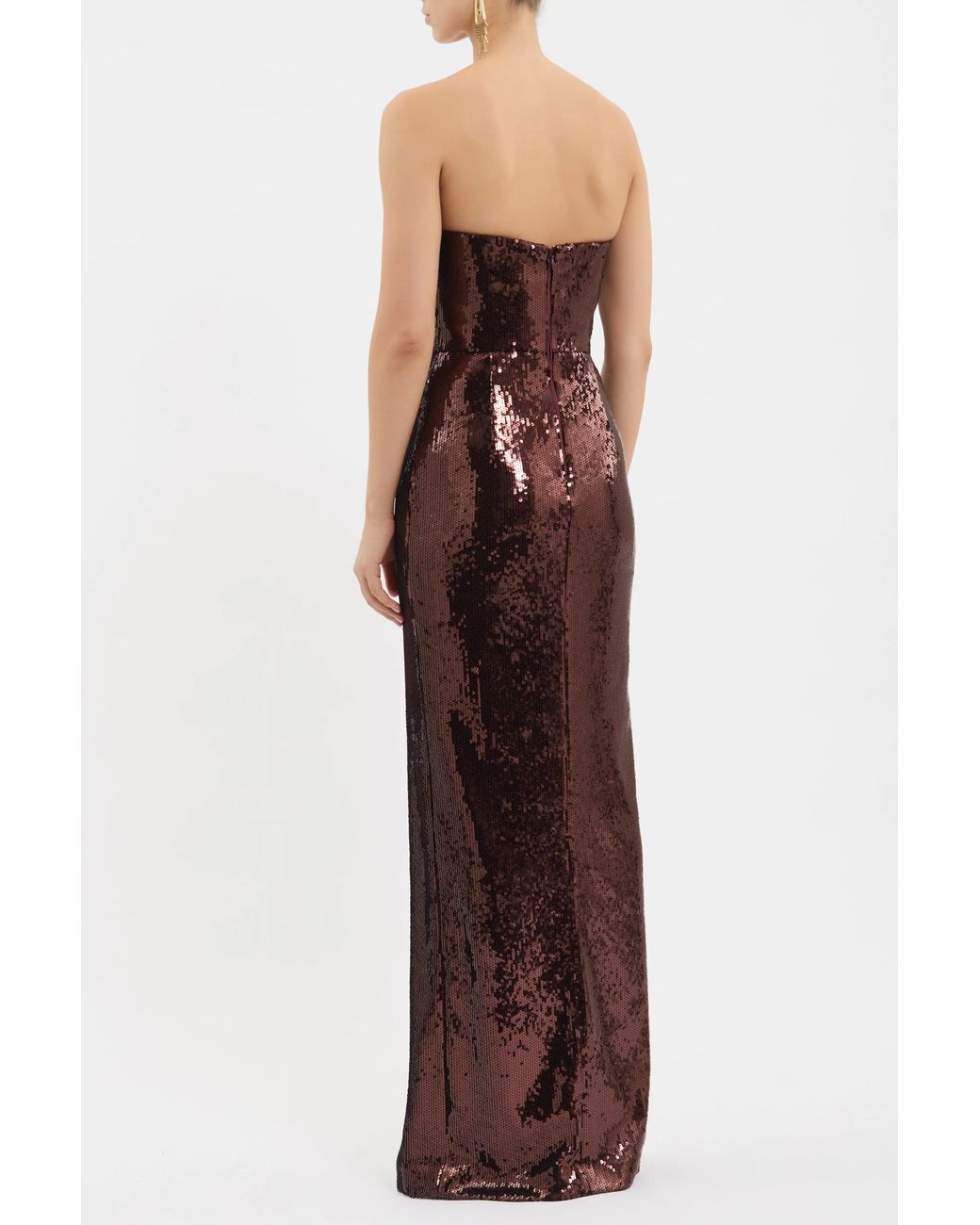 Rebecca Vallance Purple Glimmer Gown