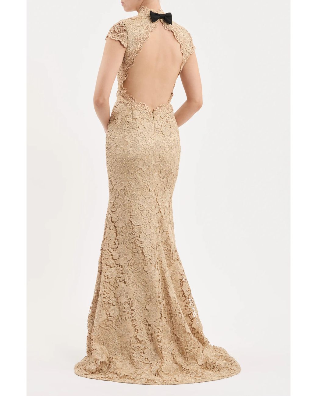 Rebecca Vallance White Nottingham Short Sleeve Gown