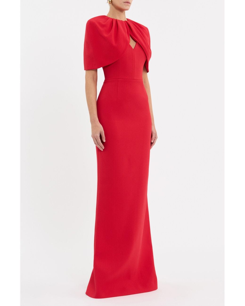 Rebecca Vallance Red Cameron Gown