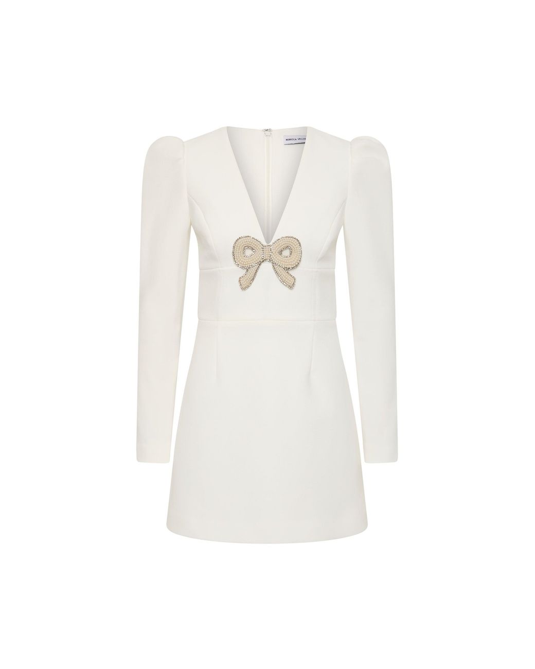 Rebecca Vallance White Dreamer Mini Dress