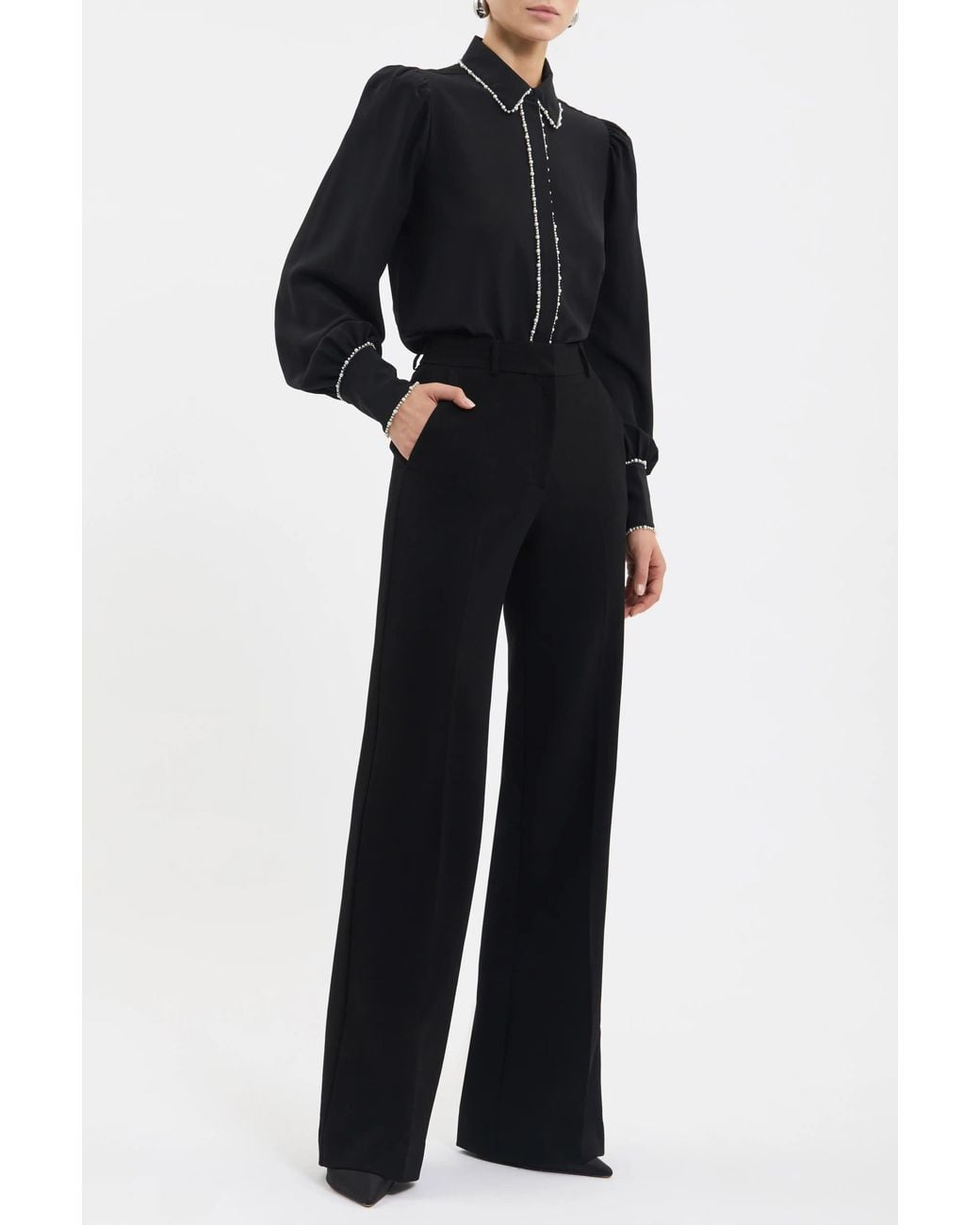 Rebecca Vallance Black Marietta Shirt