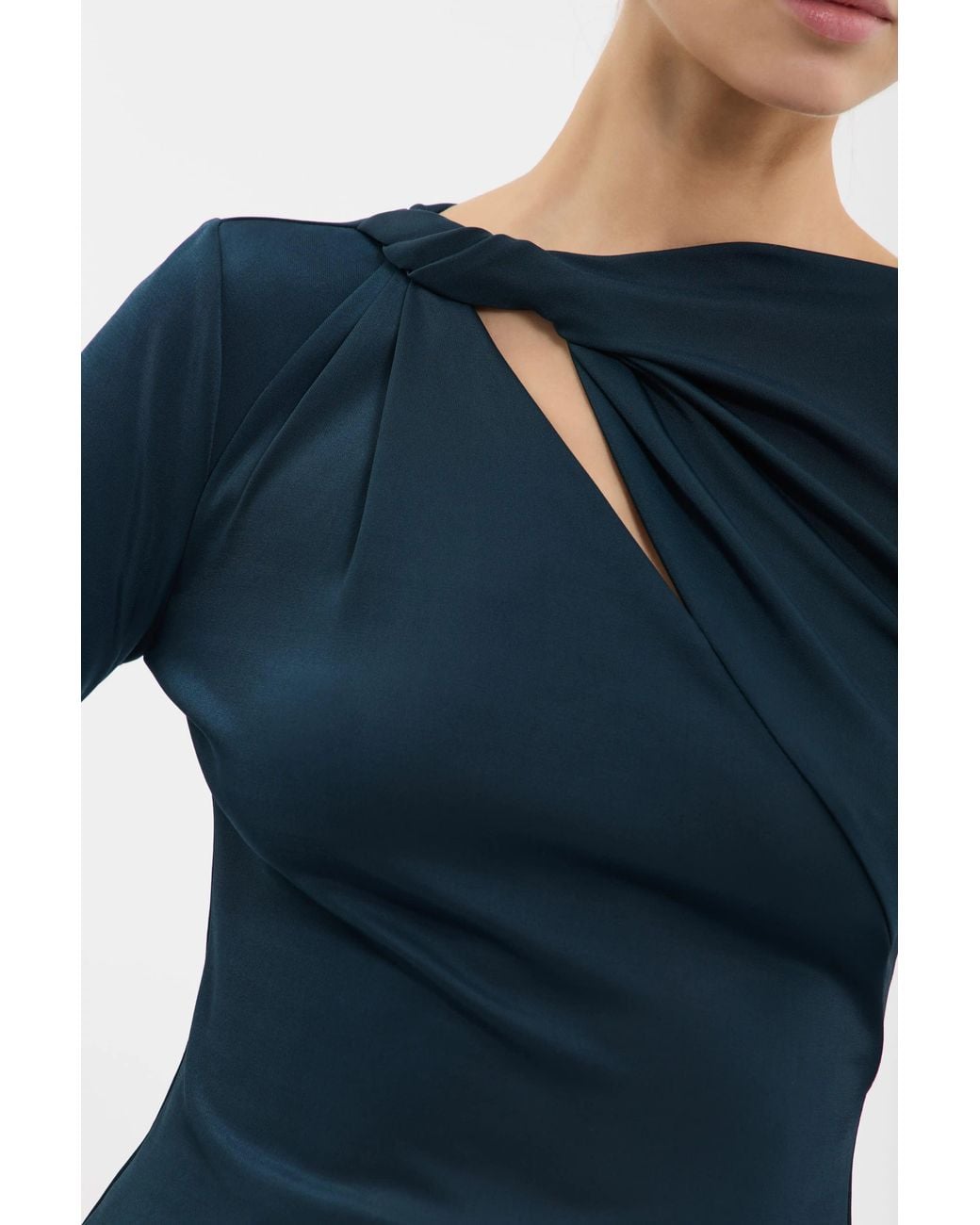 Rebecca Vallance Blue Jazzlyn Long Sleeve Top