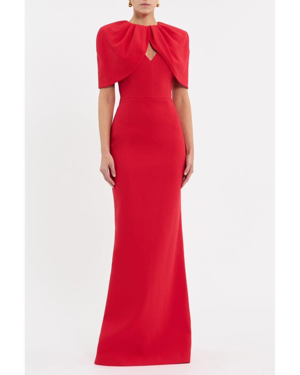 Rebecca Vallance Red Cameron Gown
