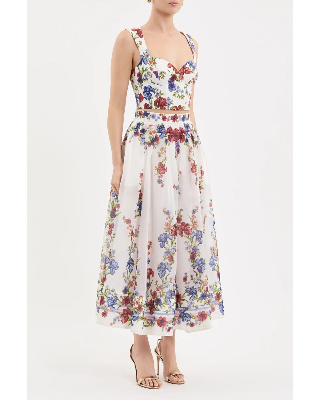 Rebecca Vallance Multicolor Highgrove Bodice Top