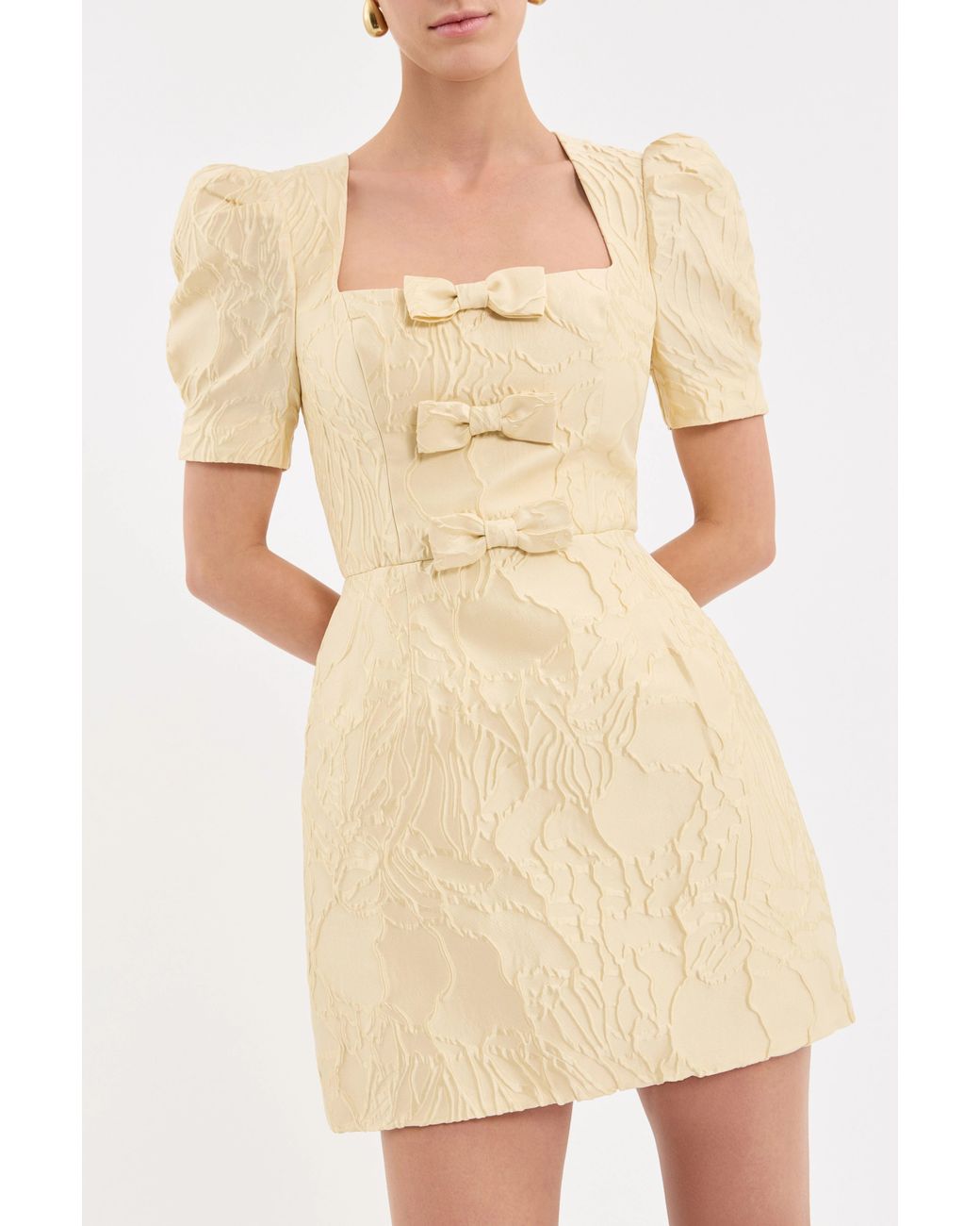 Rebecca Vallance White Lantana Mini Dress