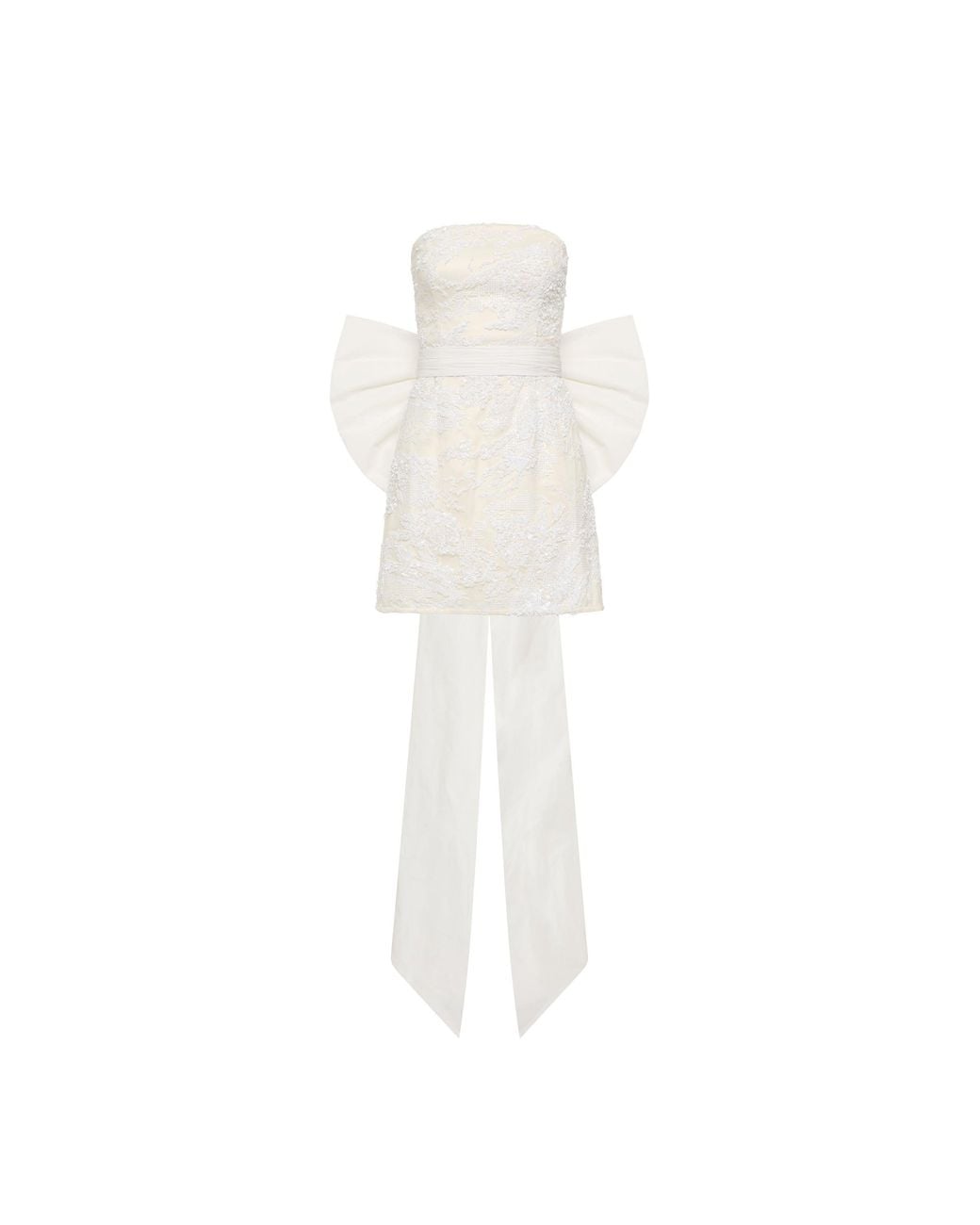Rebecca Vallance White Medici Mini Dress