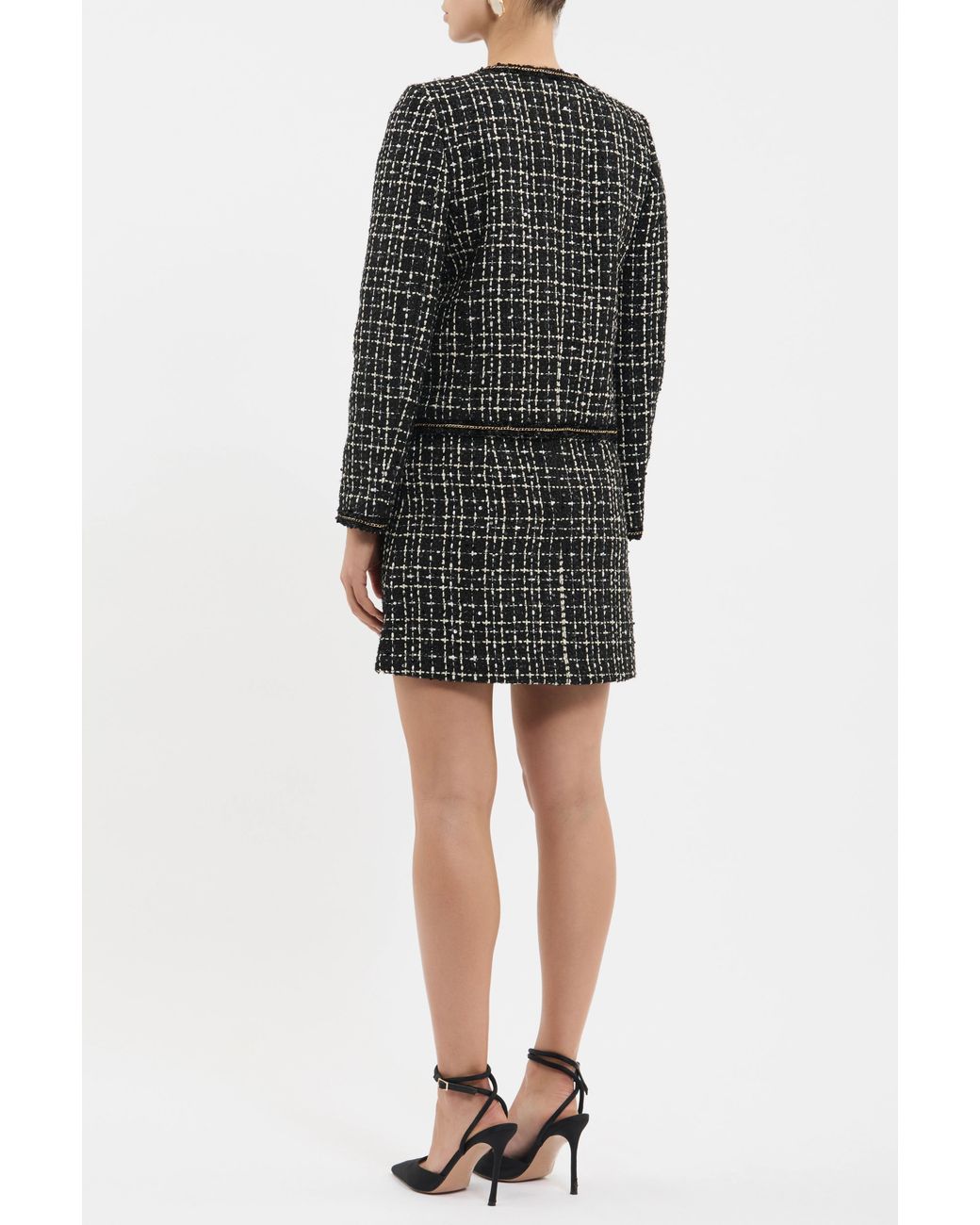 Rebecca Vallance Black Meringue Jacket