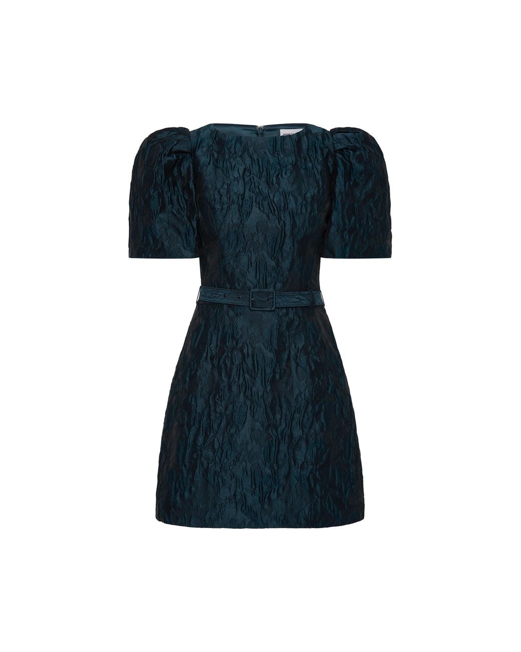 Rebecca Vallance Black Cascades Mini Dress