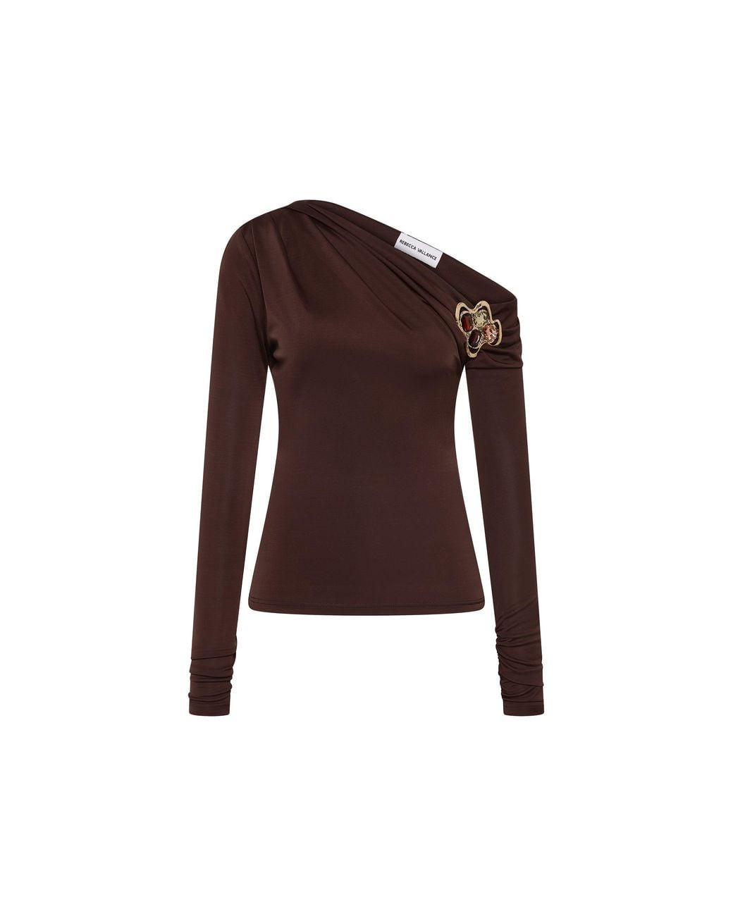 Rebecca Vallance Red Hazine Top