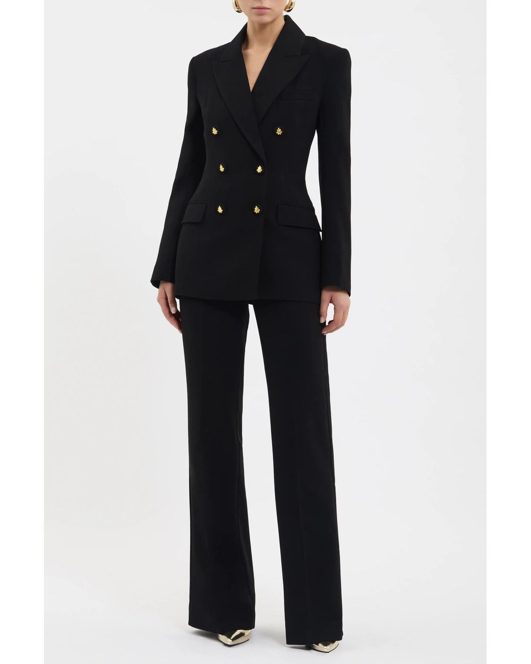 Rebecca Vallance Black Odilia Straight Pant