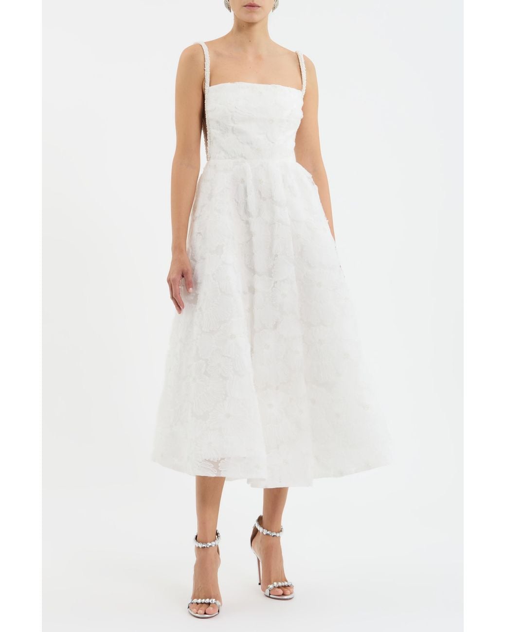 Rebecca Vallance White Deliah Midi