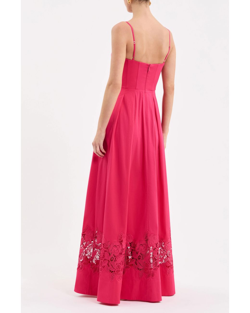 Rebecca Vallance Pink Claribelle Maxi Dress