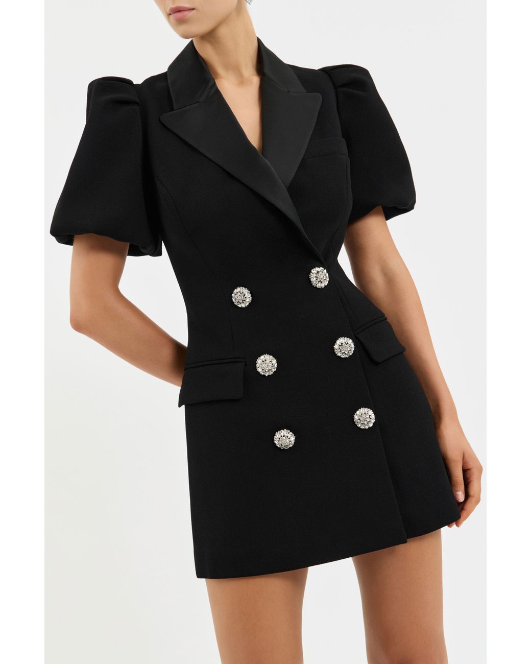 Rebecca Vallance Black Zendaya Mini Dress