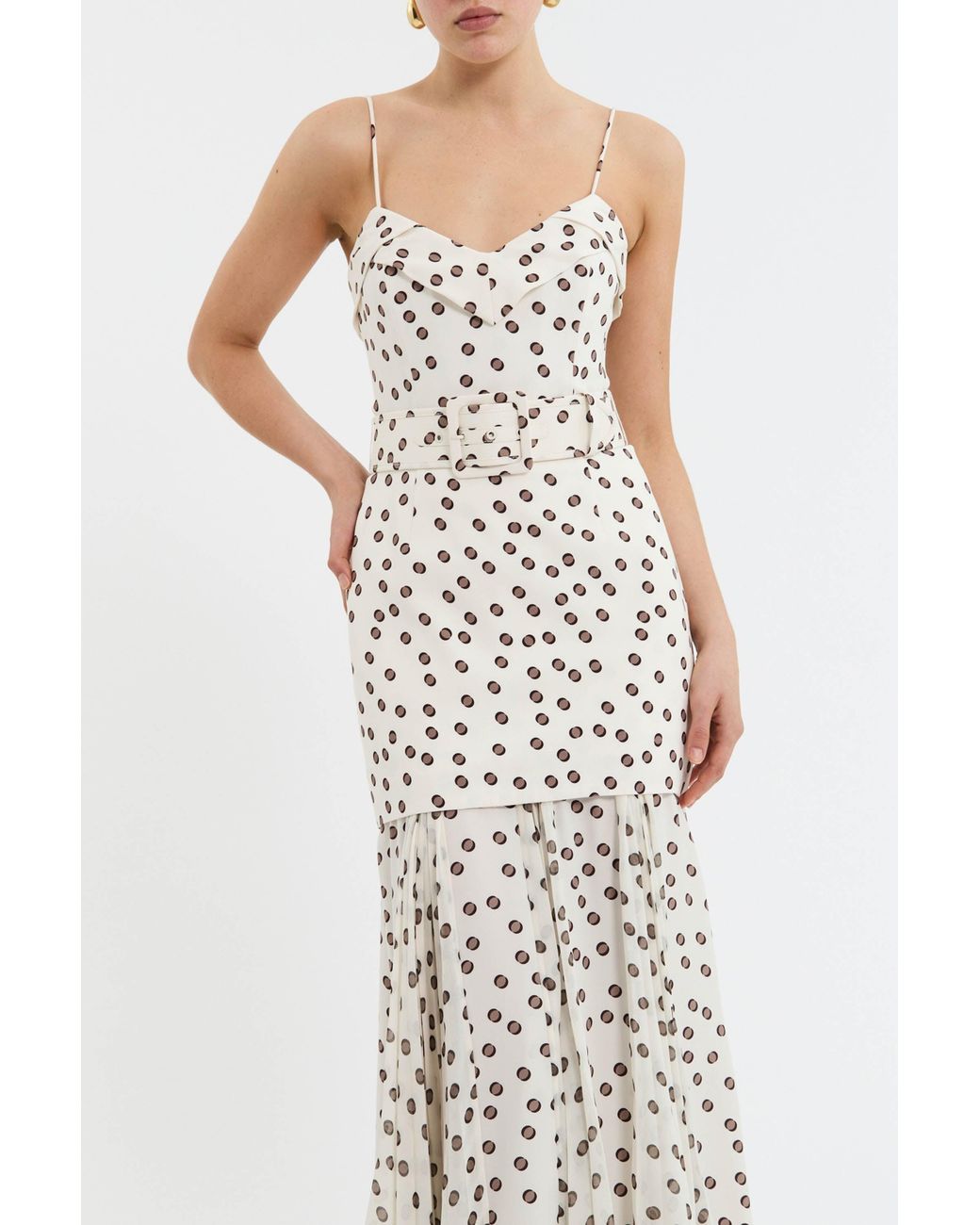 Rebecca Vallance White Candice Maxi Dress