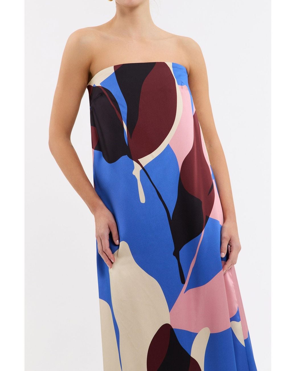 Rebecca Vallance White Mika Maxi Dress
