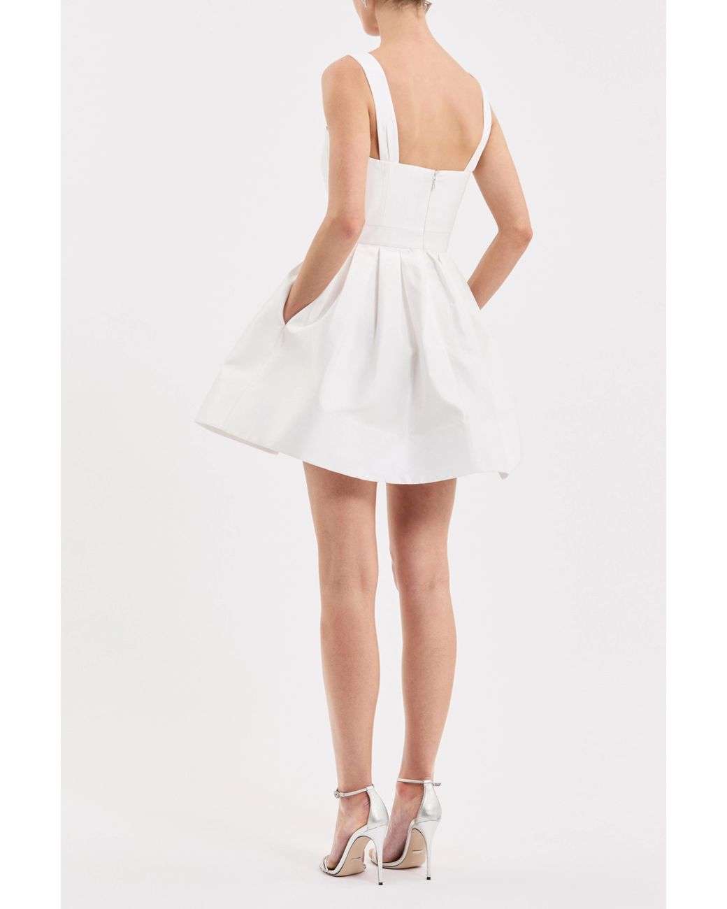 Rebecca Vallance White Louis Mini Dress