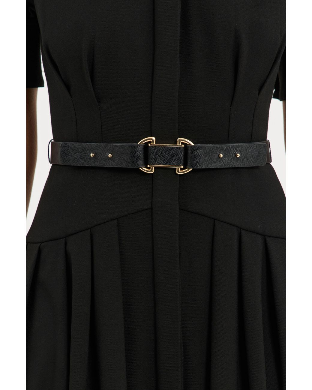 Rebecca Vallance Black Zendaya Midi Dress