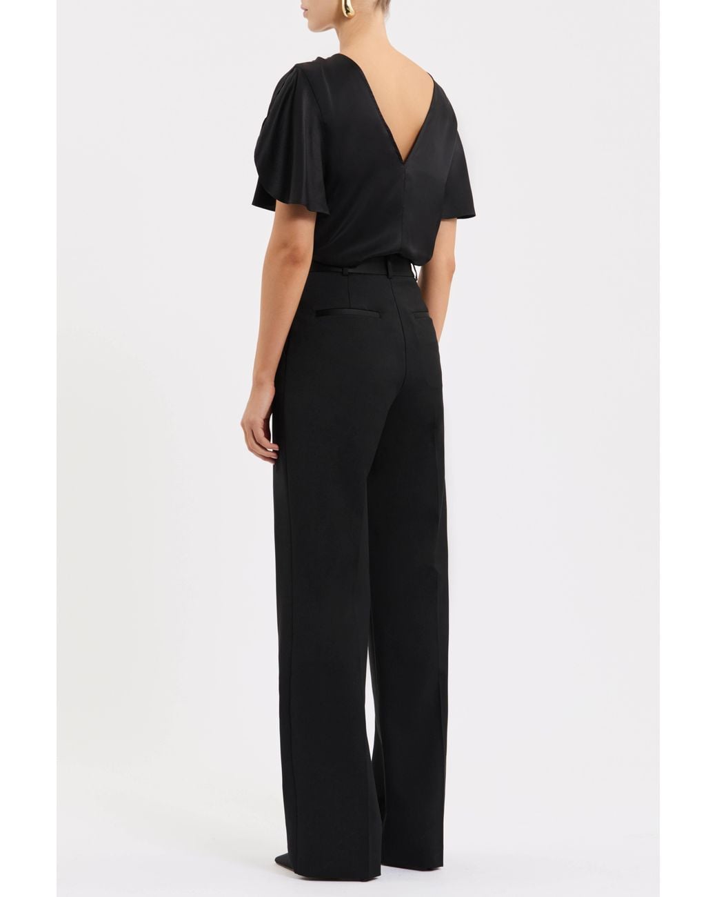 Rebecca Vallance Black Alina Top