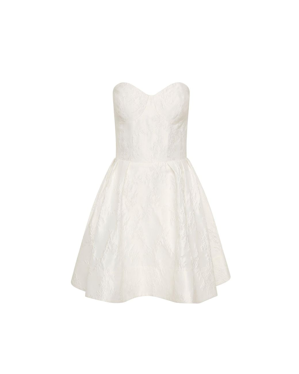 Rebecca Vallance White Revolution Mini Dress