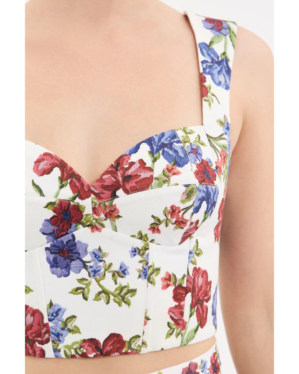 Rebecca Vallance Multicolor Highgrove Bodice Top