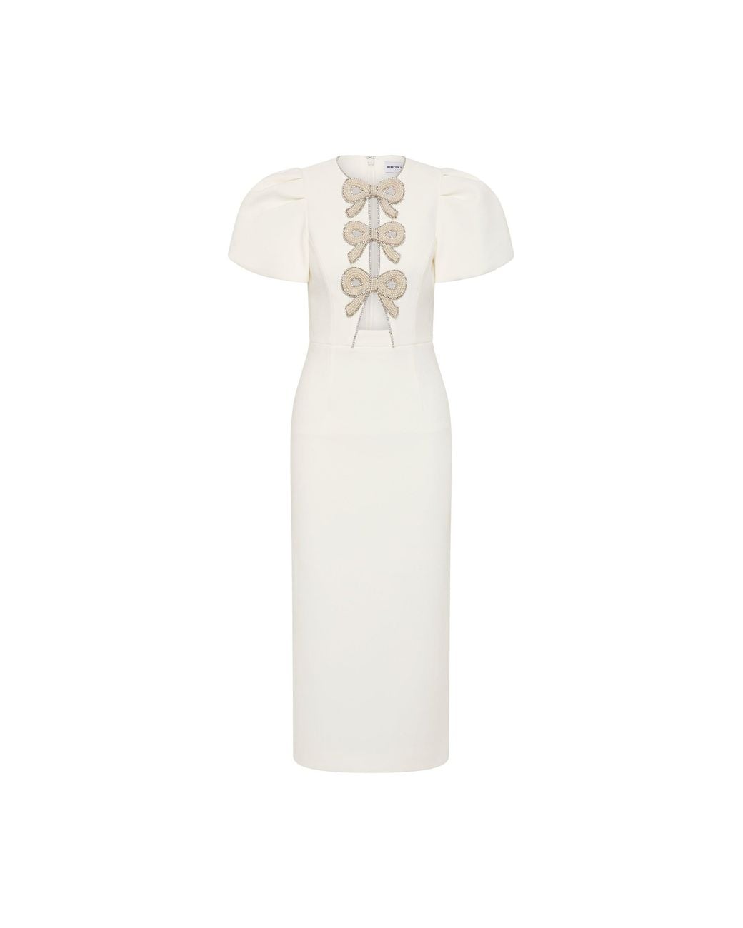 Rebecca Vallance White Dreamer Midi Dress