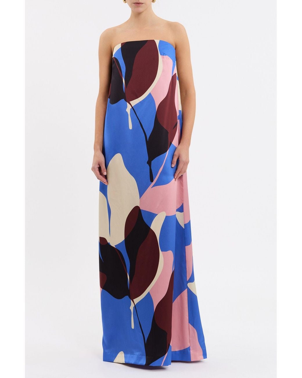 Rebecca Vallance White Mika Maxi Dress