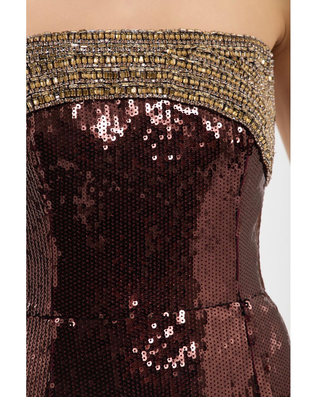 Rebecca Vallance Purple Glimmer Gown