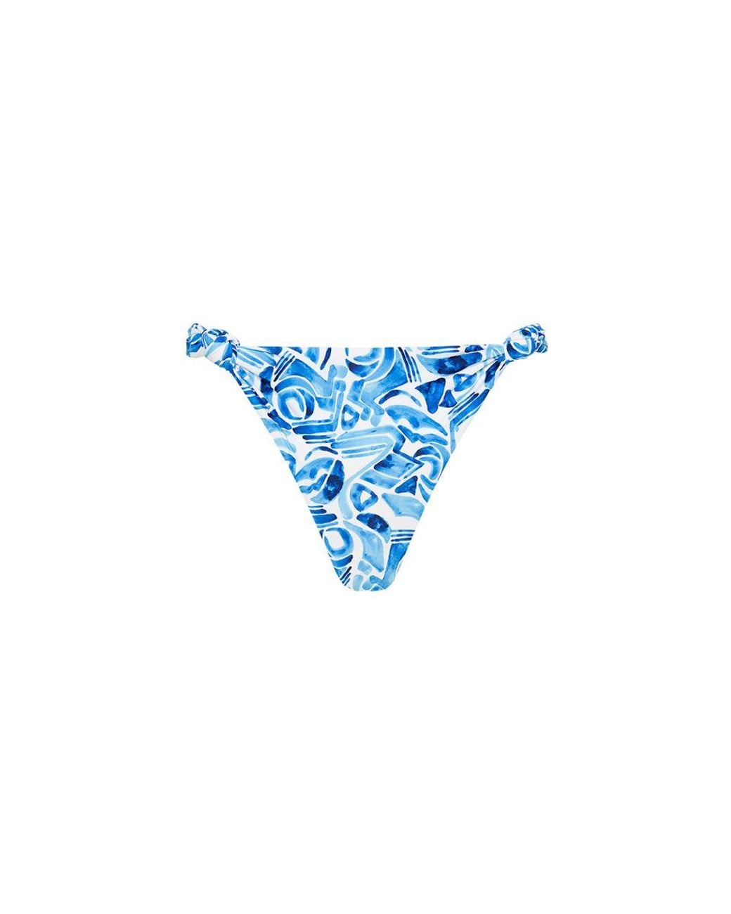 Rebecca Vallance Blue Seine Knot Pant