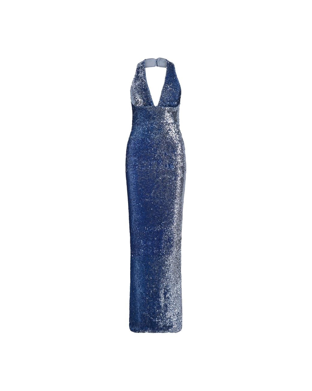Rebecca Vallance Blue Cambridge Column Gown