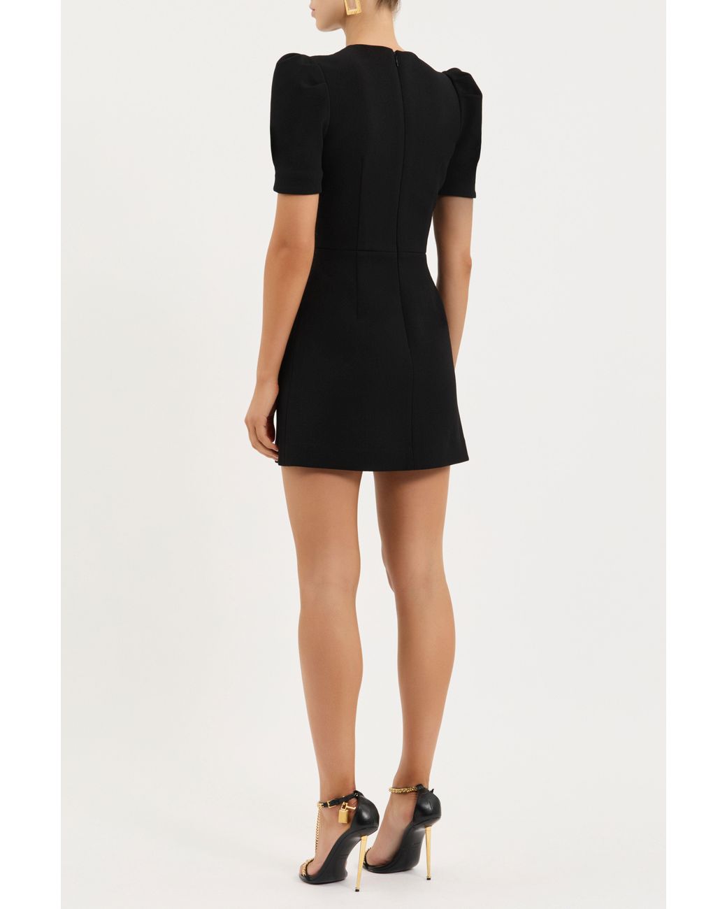 Rebecca Vallance Black Alexandrite Mini Dress