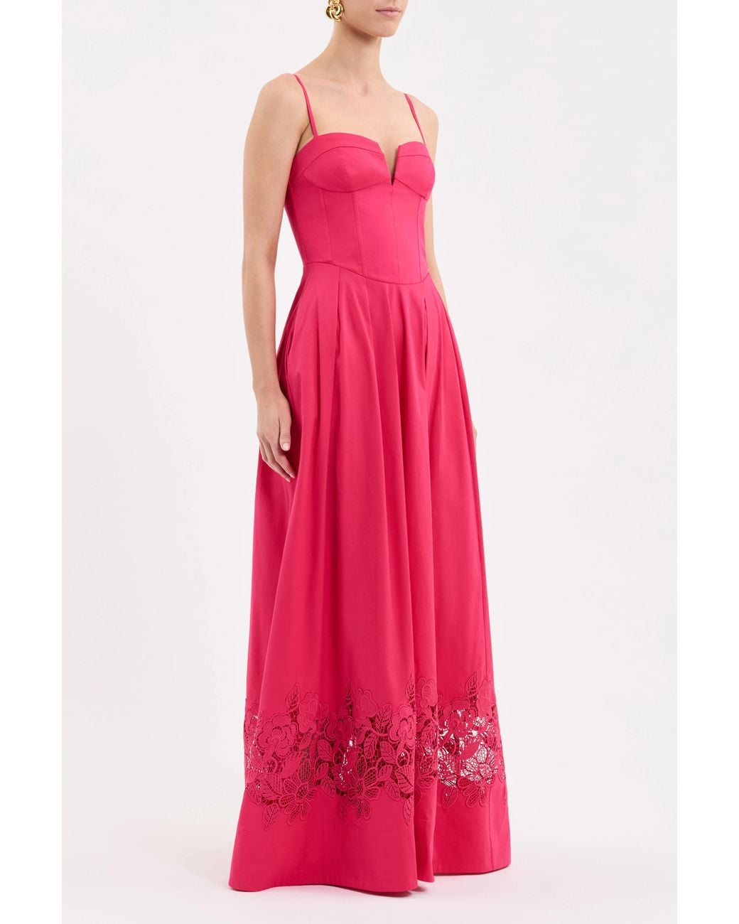 Rebecca Vallance Pink Claribelle Maxi Dress