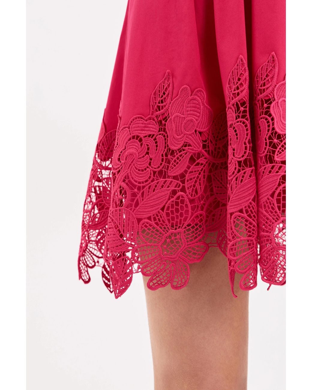 Rebecca Vallance Pink Claribelle Long Sleeve Mini Dress