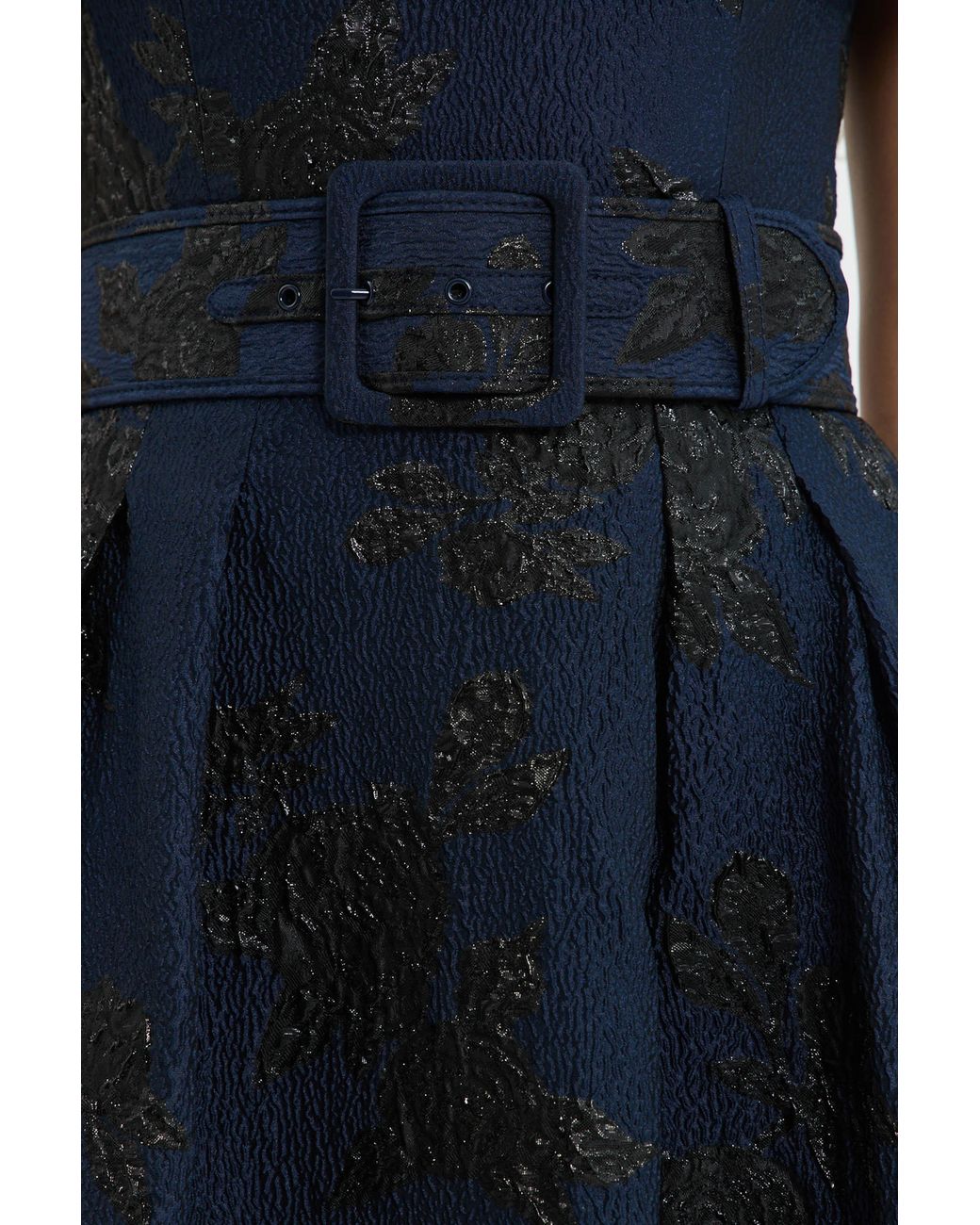 Rebecca Vallance Blue Afina Maxi Dress