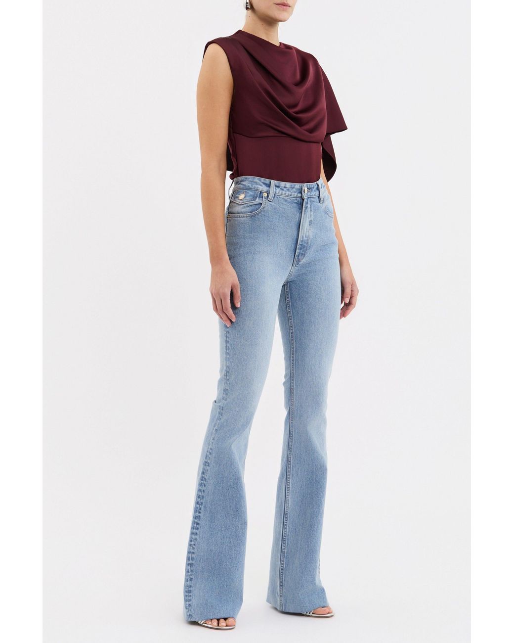 Rebecca Vallance Red Avalon Top