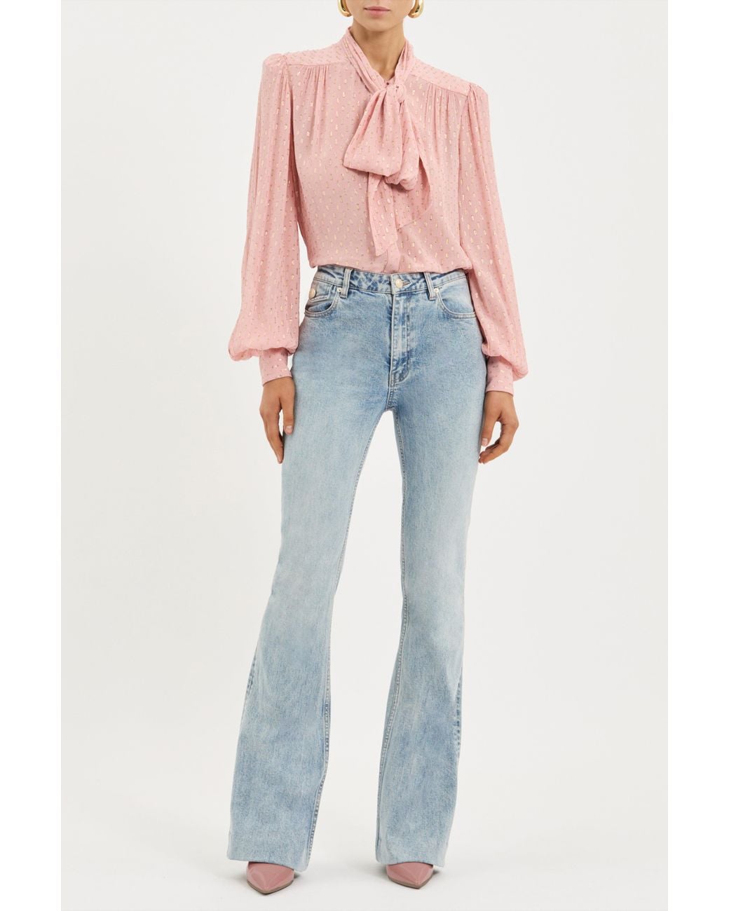 Rebecca Vallance Blue Hasina Blouse