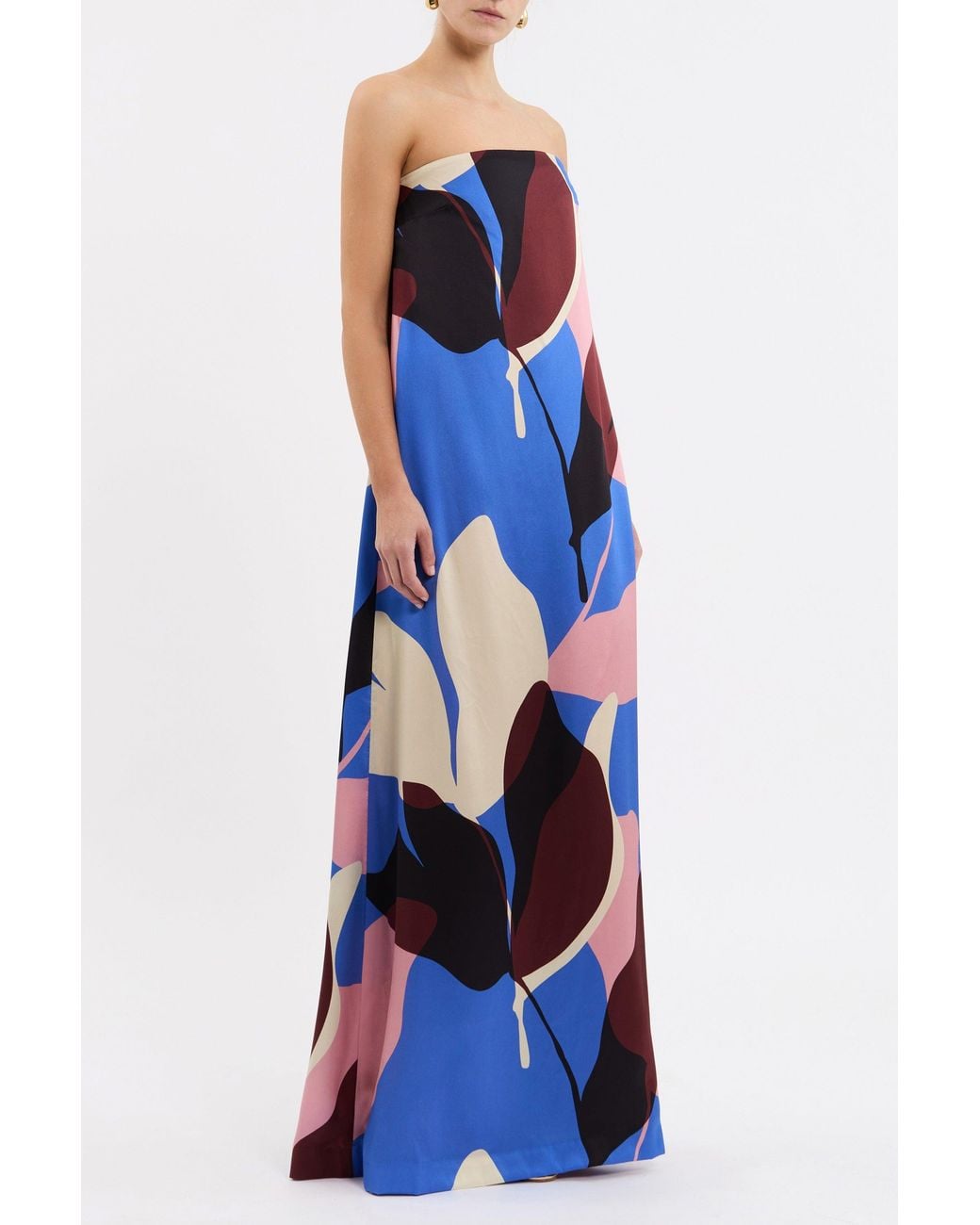 Rebecca Vallance White Mika Maxi Dress