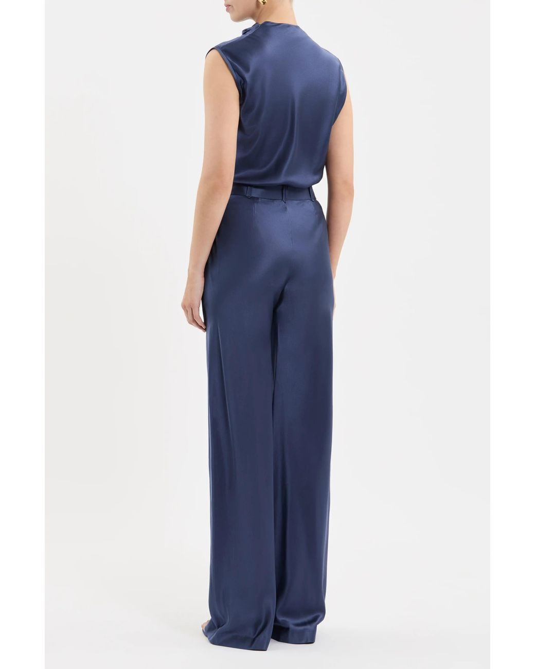 Rebecca Vallance Blue Montague Top
