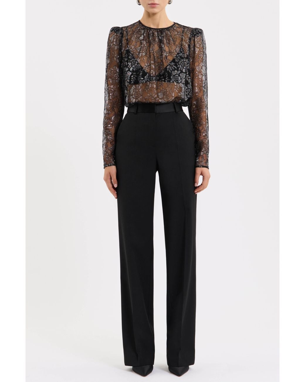 Rebecca Vallance Black Francaise Top