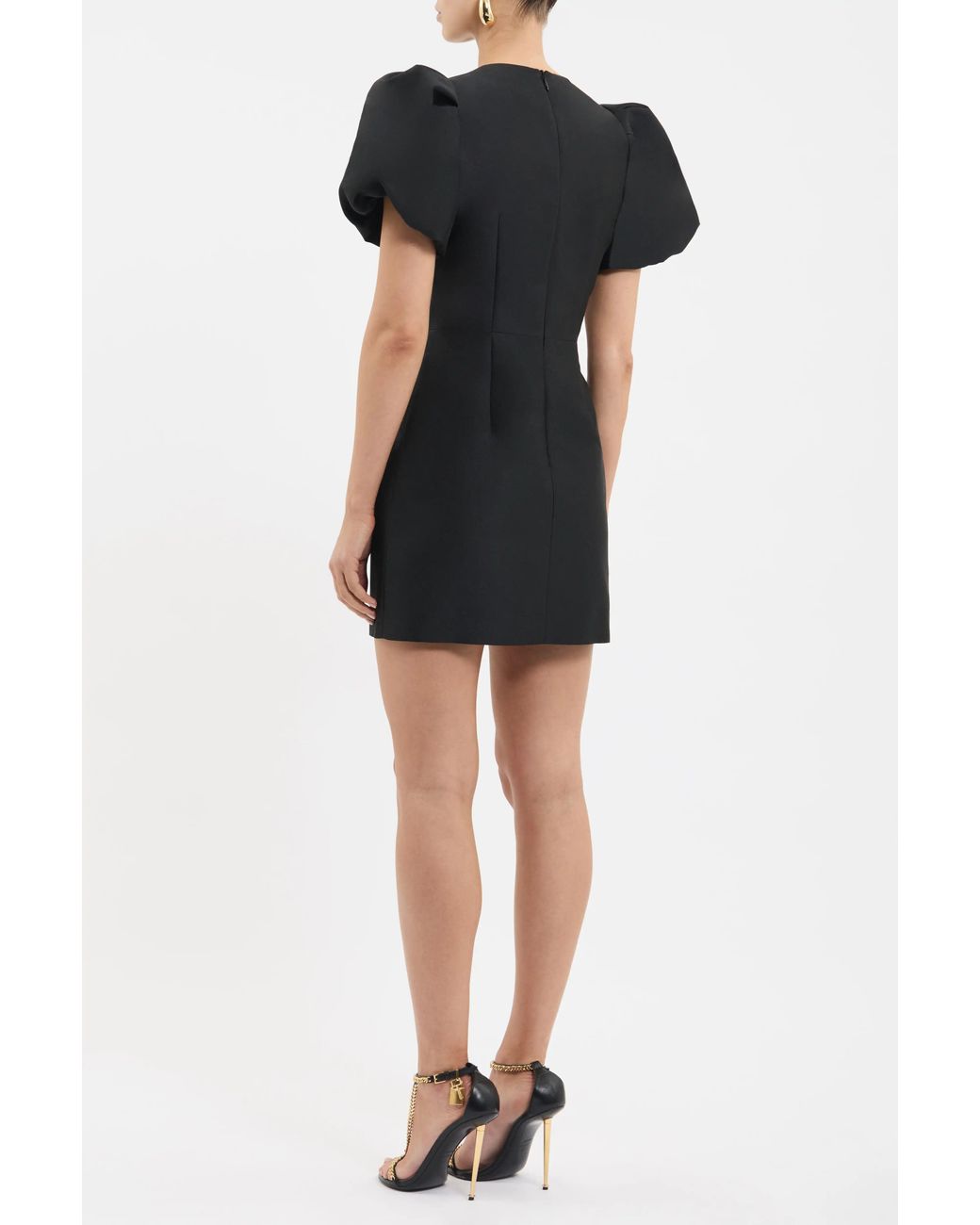 Rebecca Vallance Black Venus Mini Dress