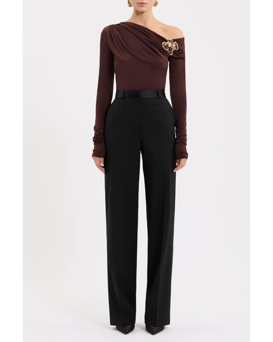 Rebecca Vallance Red Hazine Top
