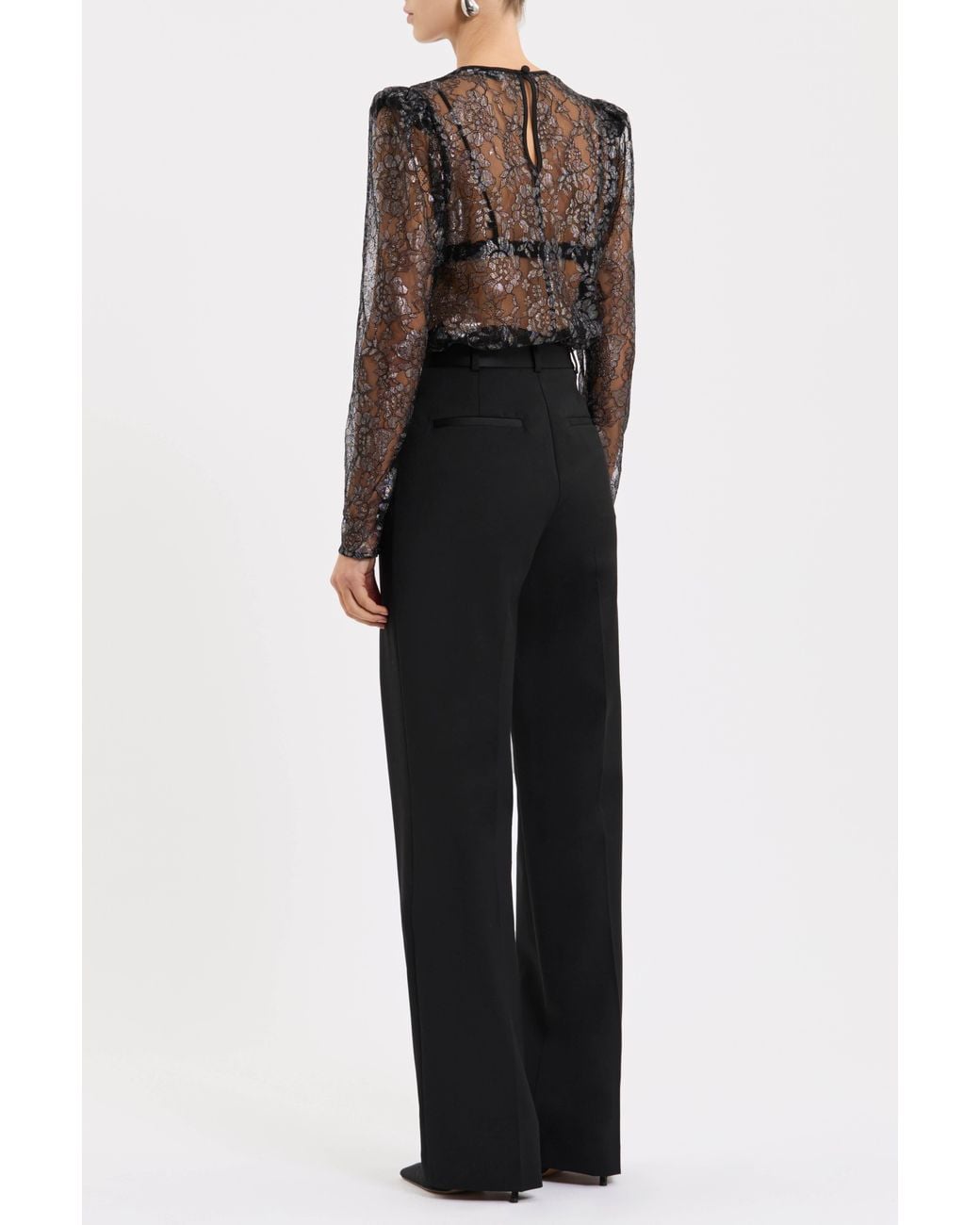 Rebecca Vallance Black Francaise Top