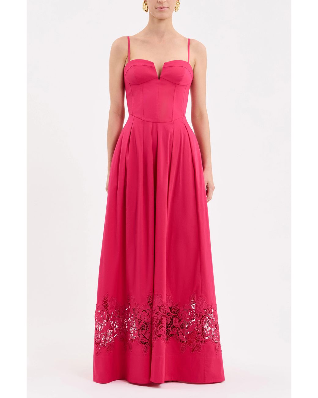 Rebecca Vallance Pink Claribelle Maxi Dress