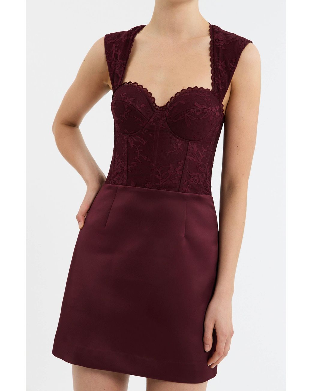 Rebecca Vallance Red Avalon Mini Dress