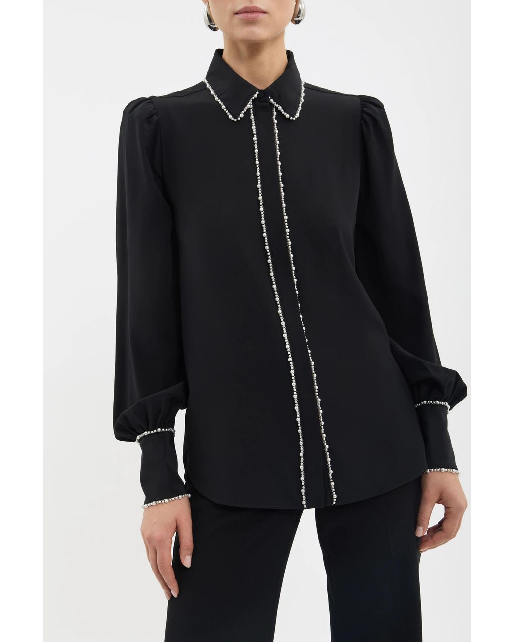 Rebecca Vallance Black Marietta Shirt