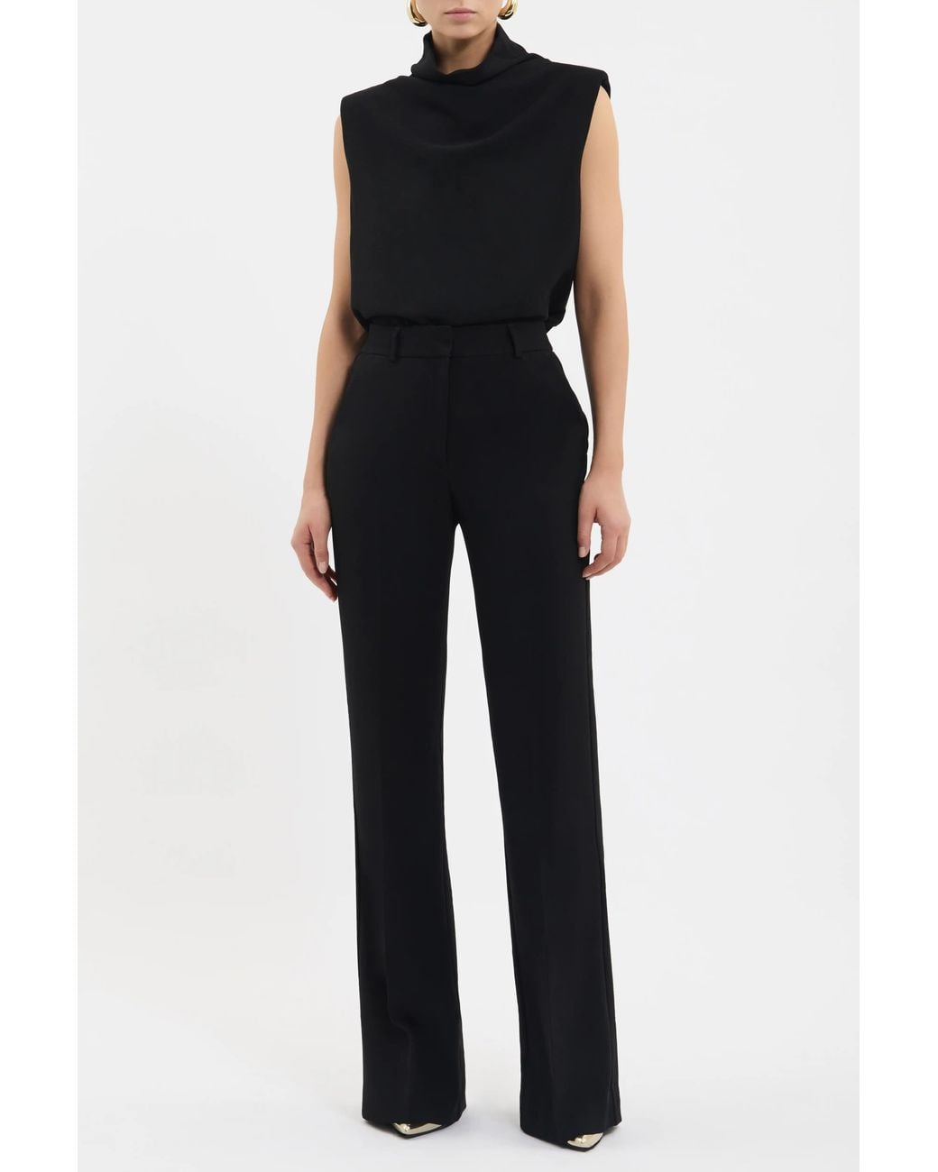 Rebecca Vallance Black Tallon Top