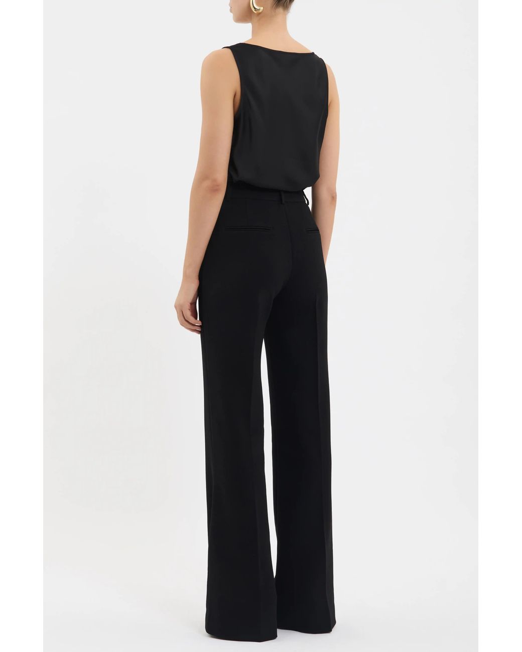 Rebecca Vallance Black Arille Top